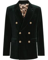 Dolce & Gabbana - ベルベット ダブルジャケット - Lyst