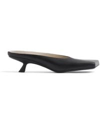 Mugler - Square-Toe Mules - Lyst