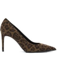 Sergio Levantesi - Pumps Mit Leopardenmuster - Lyst