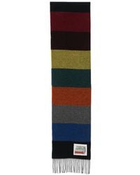 Paul Smith - Sciarpa A Righe Con Frange - Lyst