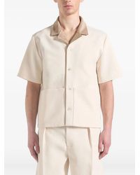 Manière De Voir - Chemise Joel À Col En Daim - Lyst