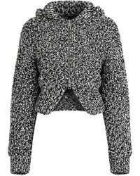 Nanushka - Sonnet Knitted Hooded Jacket - Lyst