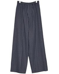 MASU - Gingham-Check Sequin-Embellished Trousers - Lyst