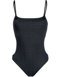Givenchy - 4g-monogram Swimsuit - Lyst