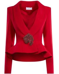 ARAFTU - Blazer Mit Schößchen - Lyst