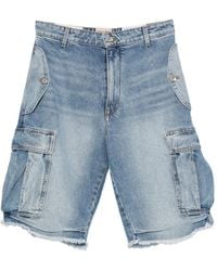 GALLERY DEPT. - Cargo Raw-Cut Shorts - Lyst