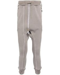 Boris Bidjan Saberi - Crop-Crotch Detail Track Pants - Lyst