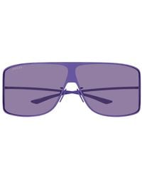 Gucci - Mask Geometric-Frame Sunglasses - Lyst