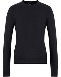 Giorgio Armani - Crew-Neck Cashmere Sweater - Lyst