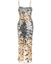 retroféte - Sequin Slip Midi Dress - Lyst