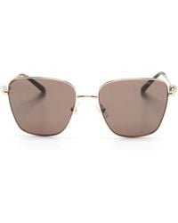 Jimmy Choo - Square-Frame Oversized Sunglasses - Lyst