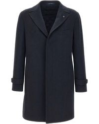 Tagliatore - Single-Breasted Cashmere Coat - Lyst