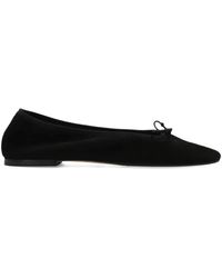 Aeyde - Bow-Detail Ballet Flats - Lyst