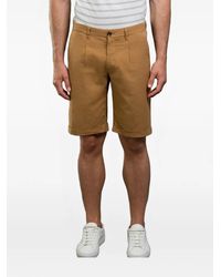 Moorer - Alicudi-Bb Twill Shorts - Lyst