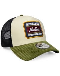 KTZ - Logo-Patch Corduroy Trucker Cap - Lyst