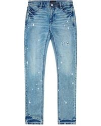 RTA - Clayton Splattered Bootcut Jeans - Lyst