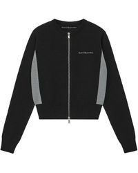Rest&Recreation - Round-Neck Zip-Up Cardigan - Lyst