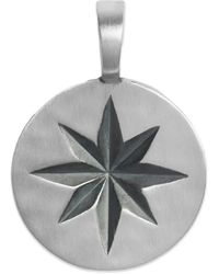 Monica Vinader - Star-Engraved Pendant Necklace - Lyst