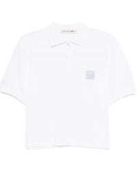 Joshua Sanders - Piquet Smiley Polo Shirt - Lyst