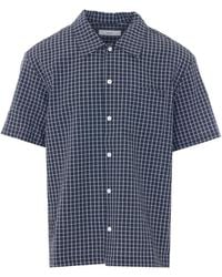 DUNST - Holiday Check Shirt - Lyst