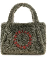 Stella McCartney - Logo-Embroidered Teddy Tote Bag - Lyst
