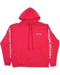 Chrome Hearts - Scroll Logo Hoodie - Lyst