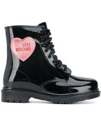 moschino boots sale
