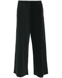 MM6 by Maison Martin Margiela - Cotton Wide-leg Trousers - Lyst