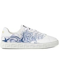 Versace - Coral Theater Greca スニーカー - Lyst