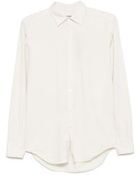 Canali - Twill Shirt - Lyst