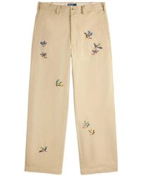 Polo Ralph Lauren - Pantalon Chino The Big À Broderies - Lyst
