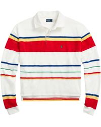 Polo Ralph Lauren - Striped Long-sleeve Rugby Top - Lyst