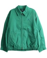 Polo Ralph Lauren - Logo-Embroidered Long-Sleeve Jacket - Lyst