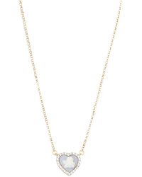 Cameo & Beyond - Sparkling Cherub Necklace - Lyst