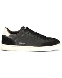 Blauer - Baskets À Logo Imprimé - Lyst
