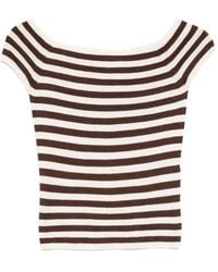 Bompard - Striped Top - Lyst