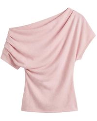 Reformation - Iris Draped Top - Lyst