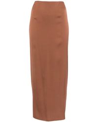 Silk95five - Pencil Midi Skirt - Lyst