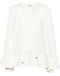 Lanvin - ドロップショルダー カフタン - Lyst
