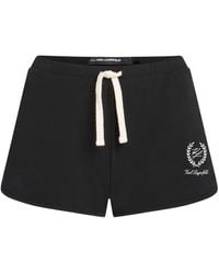 KARL LAGERFELD - Hotel Karl Sweatshorts - Lyst