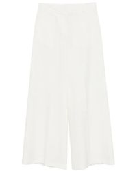 Blumarine - Wide-Leg Tailored Trousers - Lyst