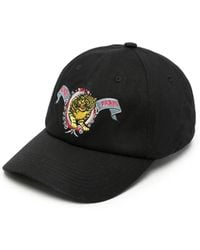 KENZO - Tiger-Embroidered Baseball Cap - Lyst