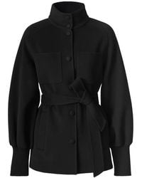 Mackage - Shania Belted Wool Coat - Lyst