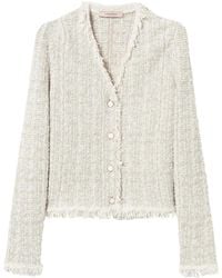 Twinset - Tweed Lurex Jacket - Lyst