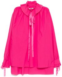Midorikawa - Gerafelde Blouse - Lyst