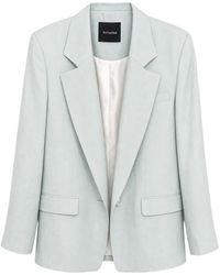 ACTUALEE - Single-Breasted Peak-Lapel Blazer - Lyst