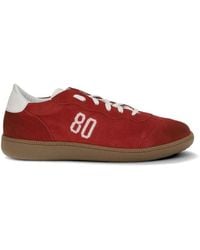 Be980 - Baskets Harvard 1 En Daim À Logo Brodé - Lyst