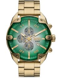 DIESEL - Spiked Stainless Steel Watch - Lyst