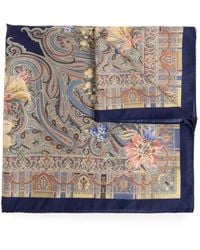 Etro - Paisley-Pattern Scarf - Lyst