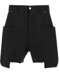 Rick Owens - Shorts Stefan Con Orlo Sfrangiato - Lyst